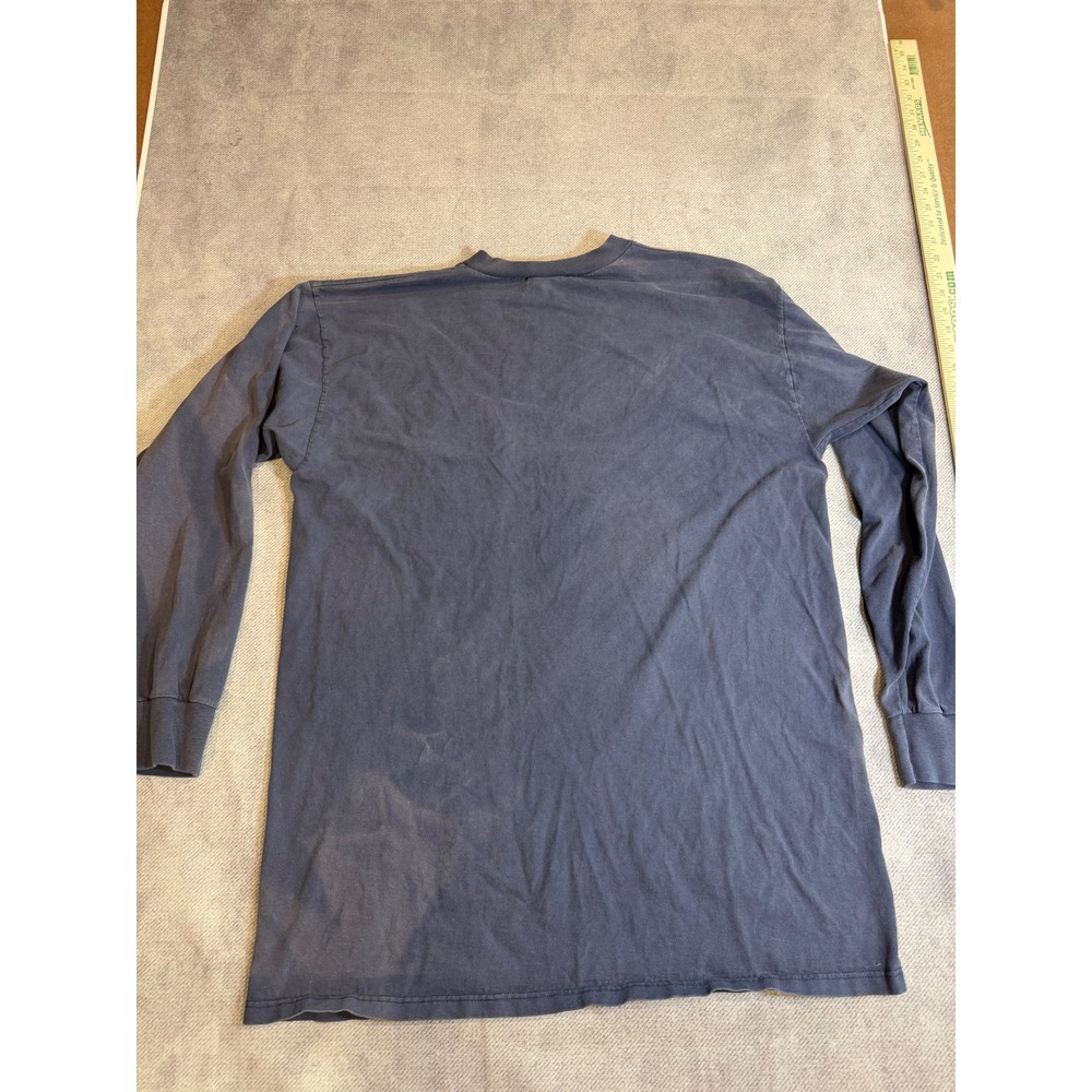 Lifewear Mens XL Long Sleeve Pocket T-Shirt Stanton ND 2006 Spring Outage Navy - Picture 3 of 6